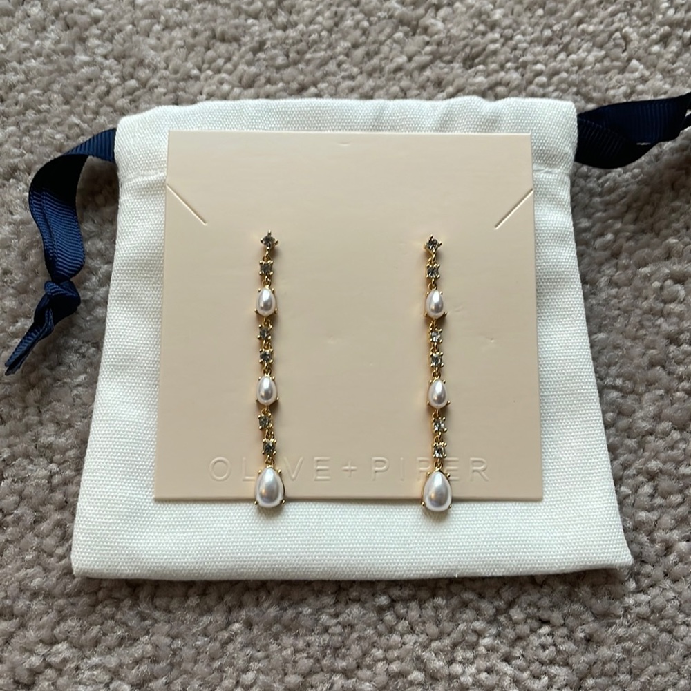 Olive +Piper Lavigne drop earrings